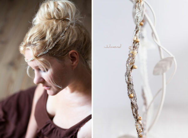 Alenia Braut Haarband Perlen Hochzeit-14