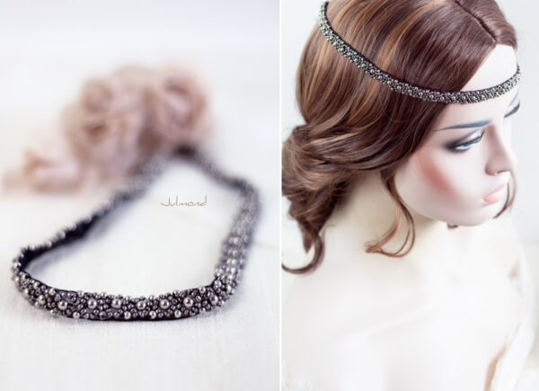 LaPerla III Braut Haarband Fascinator-08